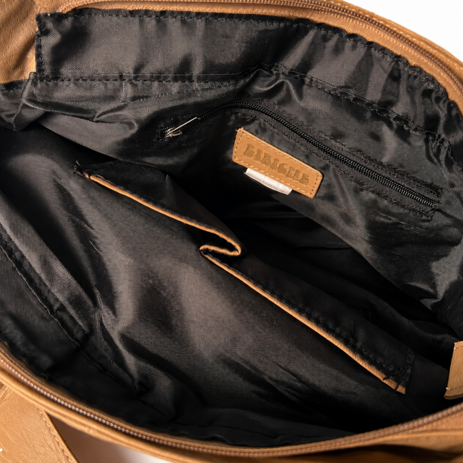 Damestas / 25x45x12 /Bibiche karamel bruin