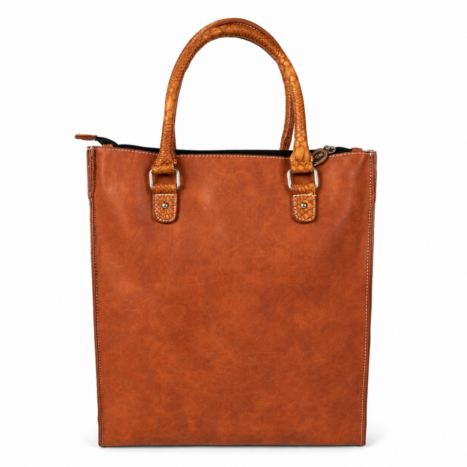 Hand/schouder/werktas / Taylor 42x34x11 5 cm / bruin