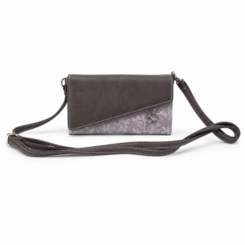 Portemonnee / Clutch Pursue / Zwart-Grijs