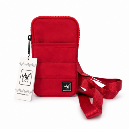 Crossbody/schoudertasje/ Rood.