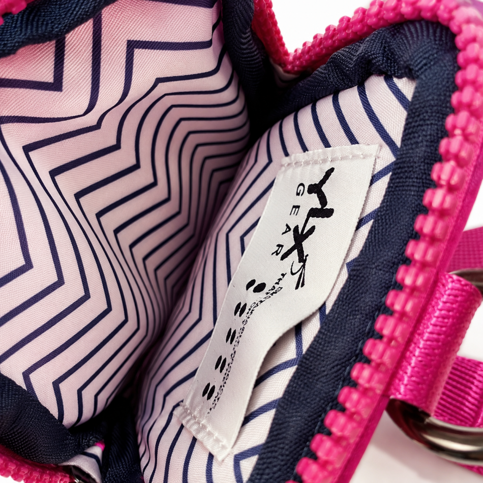 Crossbody/schoudertasje/ Roze.